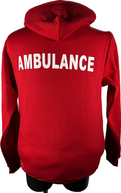 Ambulance kapucnis pulóver
